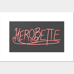 Herobette Logo Posters and Art